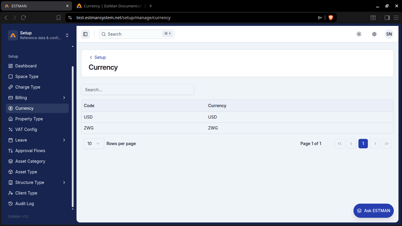 Currency